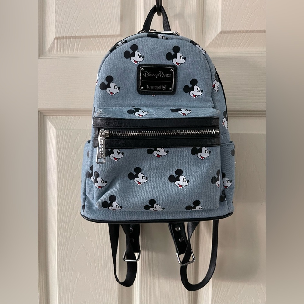 Loungefly Blue Mickey Mouse Backpack